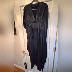 Meg: Deep Midnight Blue Women's Dress